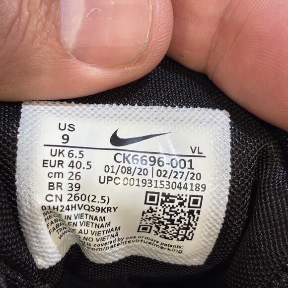 Nike‎ Womens Run Swift Sz.9 Black,Pink Running Training Sneakers 193153044189 - Picture 8 of 8